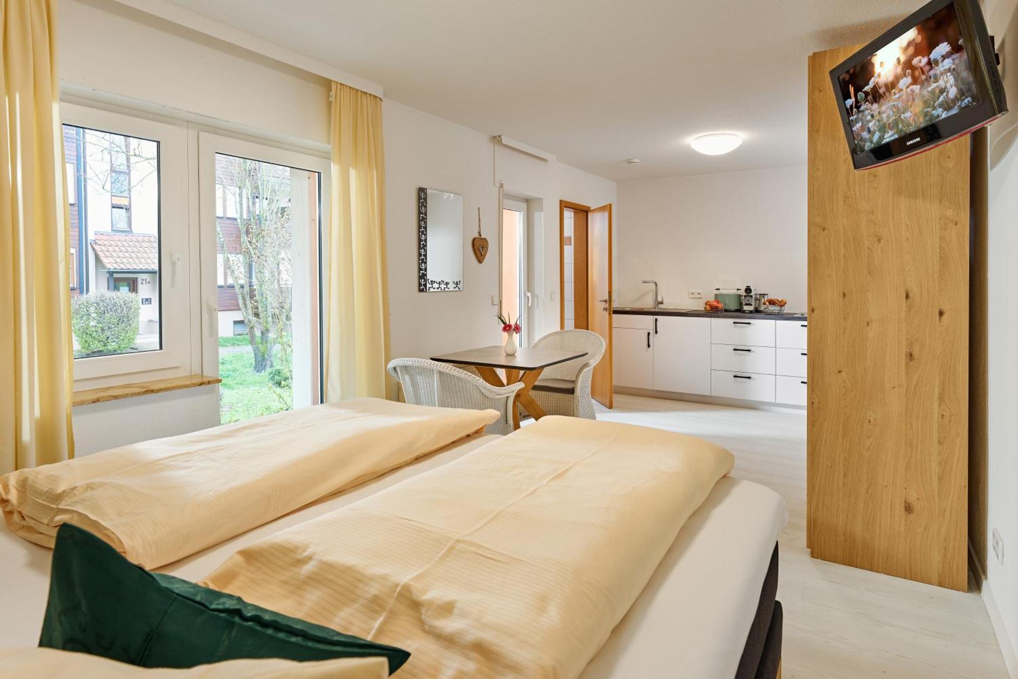 Thermen Appartements Gabriela, Appartement 24 Qm Бад-Кроцінген Екстер'єр фото